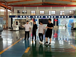2024年7月6号造船厂客户访问山东鲁磁工业科技有限公司